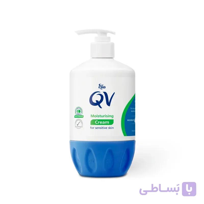 قیمت و خرید کرم مرطوب‌کننده پمپی QV Moisturising Cream - مریان‌کر | خرید لوازم آرایشی و محصولات پوستی اصل