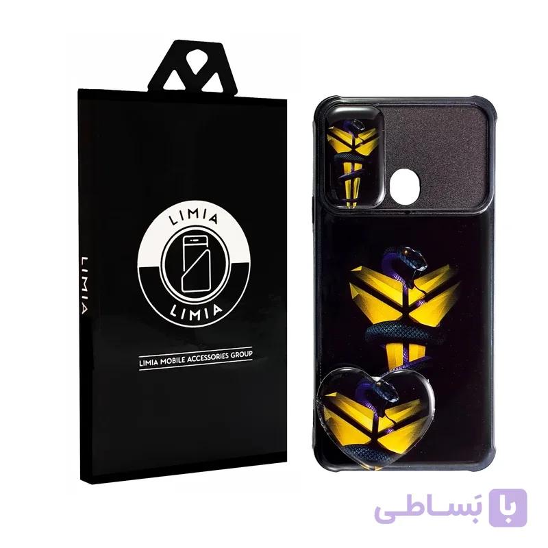 قاب گوشی عروسکی کشویی سامسونگ A20S به همراه پاپ سوکت — تصویر 1