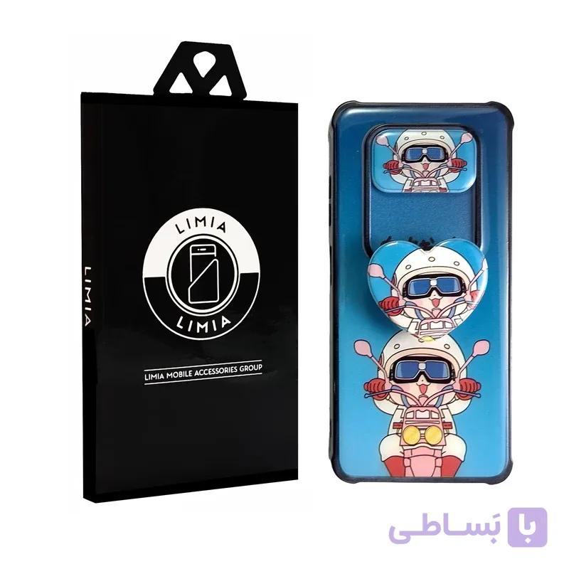 قاب گوشی عروسکی کشویی شیائومی Poco X3/X3PRO به همراه پاپ سوکت — تصویر 1