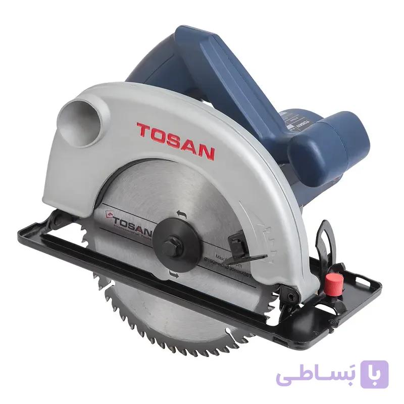 اره گردبر 190 میلی‌متر 1200 وات مدل 5067SC توسن — تصویر 1