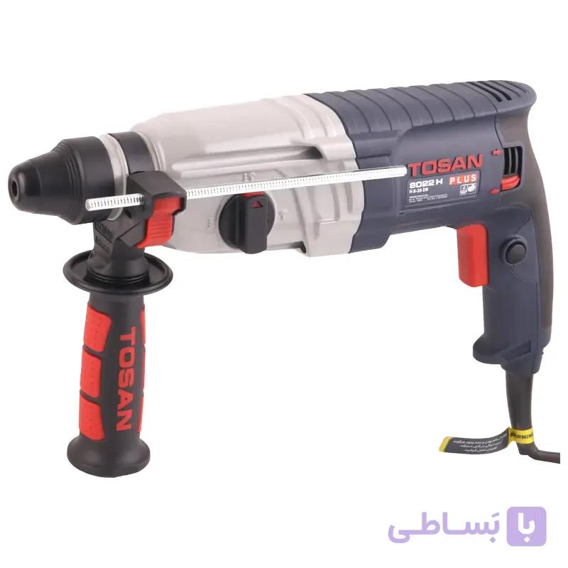 دریل بتن‌کن 2 کیلویی 800 وات گیربکس فلزی مدل 8022H — تصویر 1
