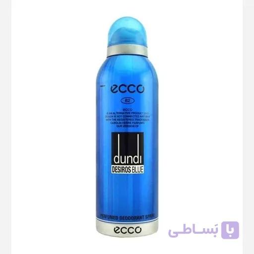 اسپری مردانه اکو ecco مدل Dunhill Desire Blue 62 حجم 200 میلی لیتر