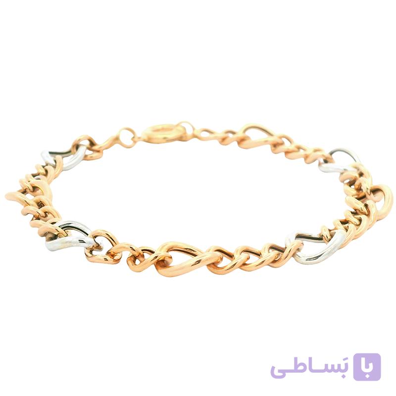 دستبند طلا زنانه ژوان 6 میلی wb1381 — تصویر 1