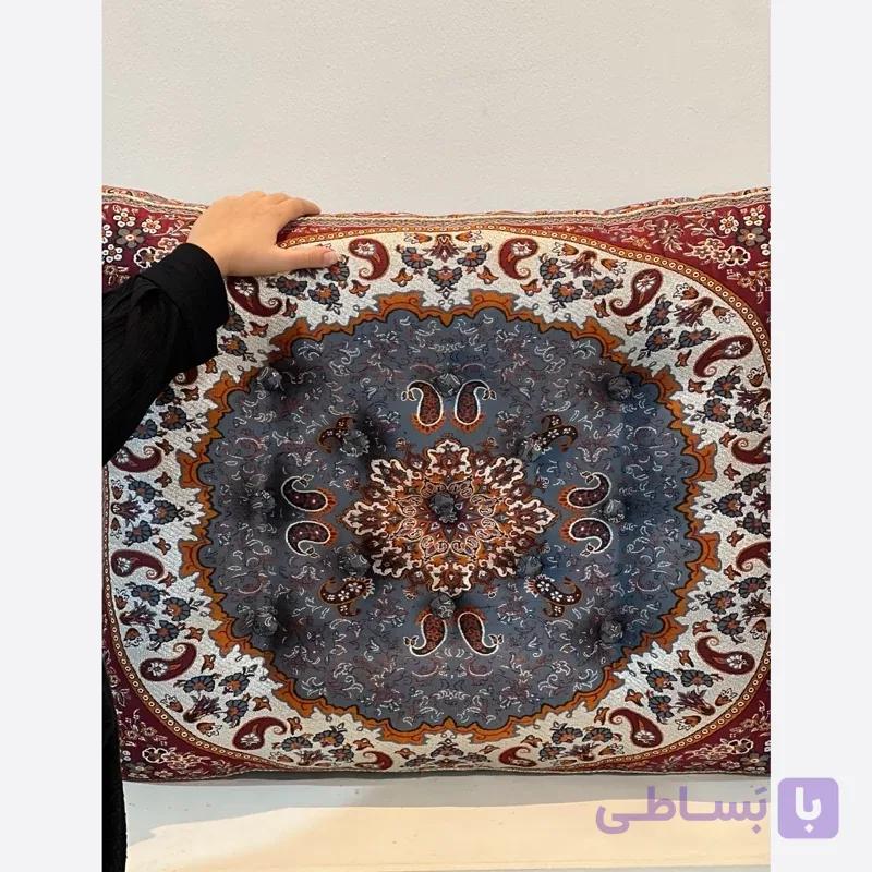 پشتی سنتی ترمه شاهسوند طوسی — تصویر 1