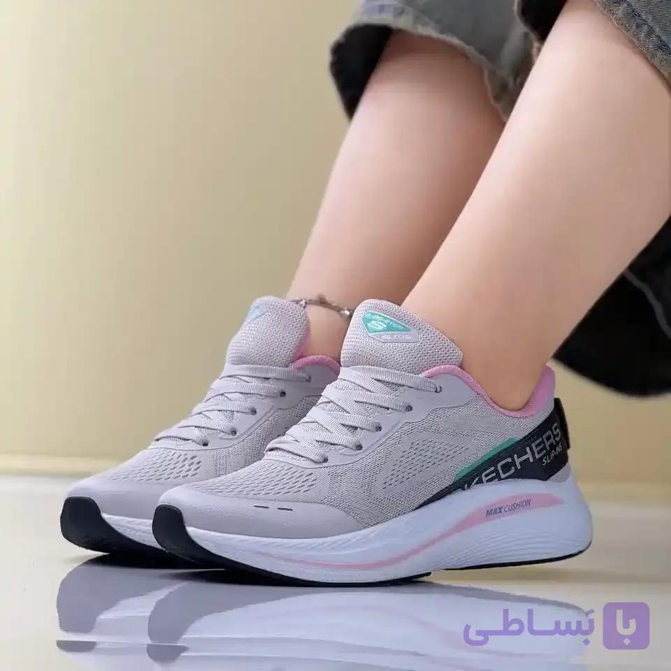 اسکیچرز اسلیپ اینس زیره مکس کشون زنانه کد ۱۲۳۵ — تصویر 1