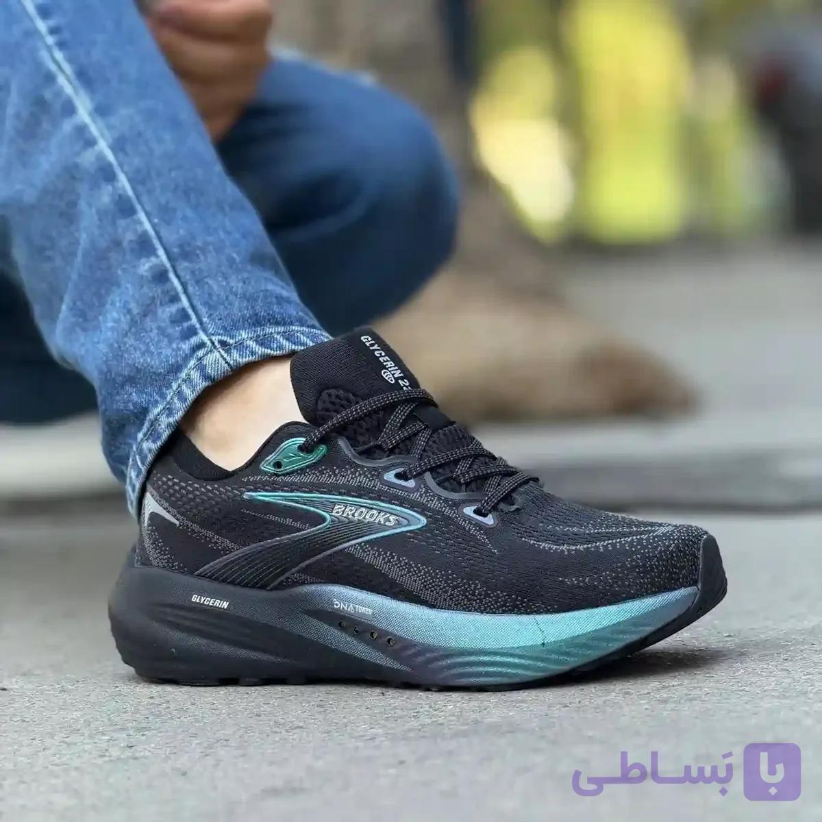 کتونی بروکس گلیسرین مزدانه کد ۱۱۸۴ — تصویر 1