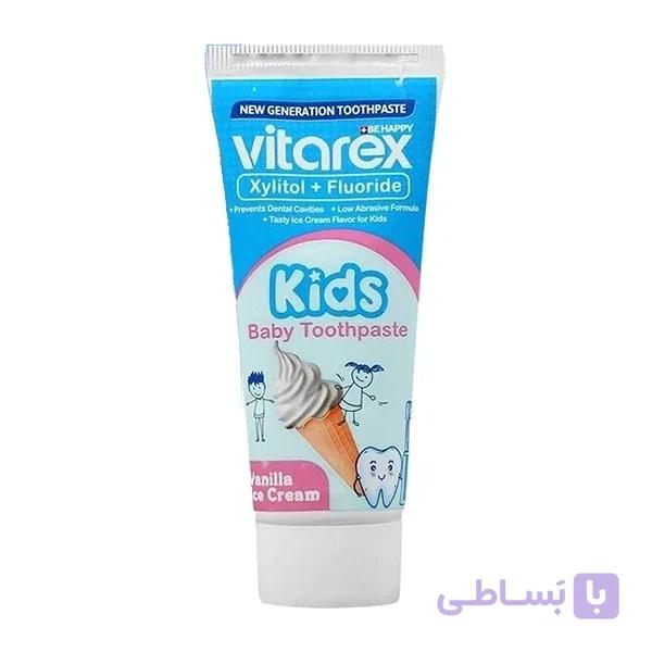 خمیردندان کودک ویتارکس مدل شکلات حجم 80 میلی‌لیتر — تصویر 1