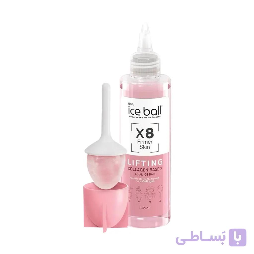 ژل آبرسان کلاژن لیفتینگ صورت آیس بال 212 میلی لیتر — تصویر 1