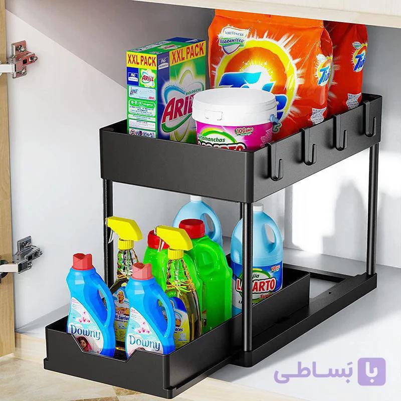 ارگانایزر چندمنظوره کشویی کابینت و حمام مدل بهار — تصویر 1