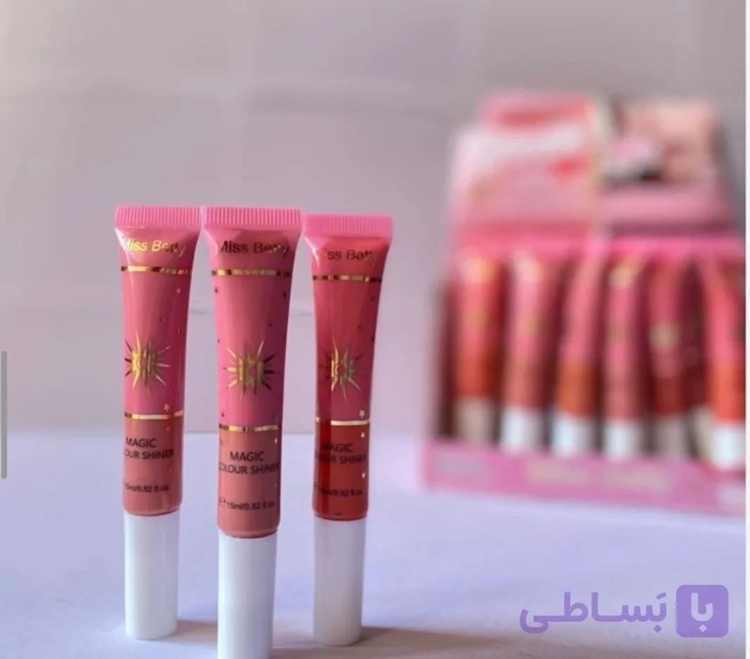 رژ گونه و رژ لب دوکاره پددار