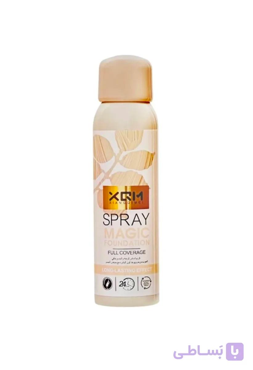 کرم پودر میشا مدل XQM حجم ۱۸۰ میلی لیتر با ماندگاری ۲۴ ساعت و SPF ۲۵