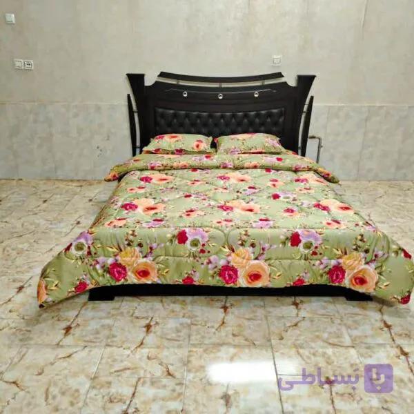 سرویس روتختی دو نفره طرح گل رز | کد 124 — تصویر 1
