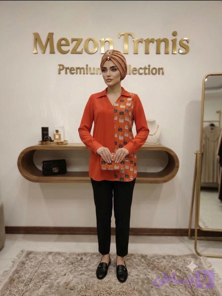 شومیز طرح کیف زنانه _ کد ۳۸۴