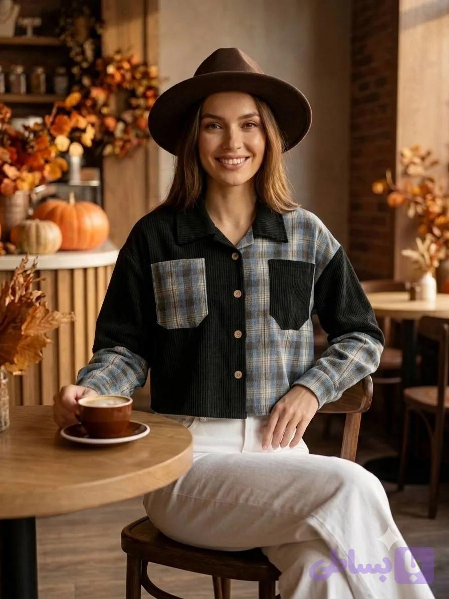 کراپ مخمل زنانه؛ شیک، خاص _ کد ۴۳۱