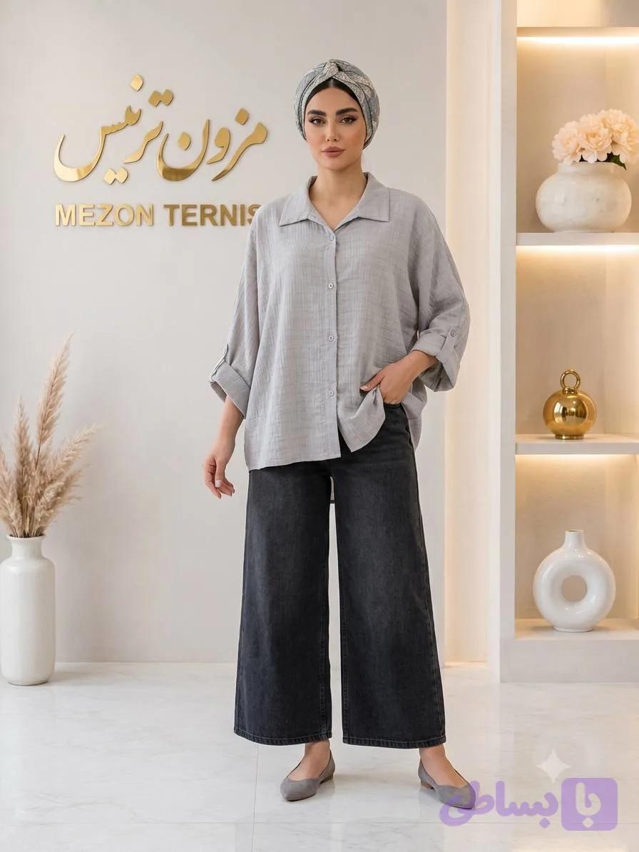 شومیز پفکی زنانه _ کد ۴۶۲