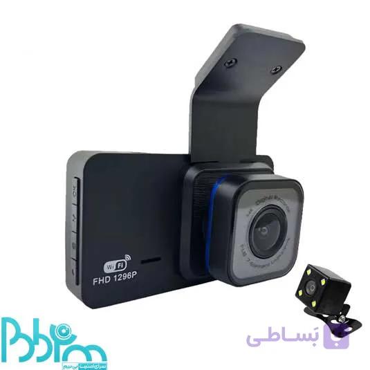 بی بیم خرید و فروش دوربین ثبت وقایع خودرو وای فای دو لنز مدل T603 در تهران — تصویر 1