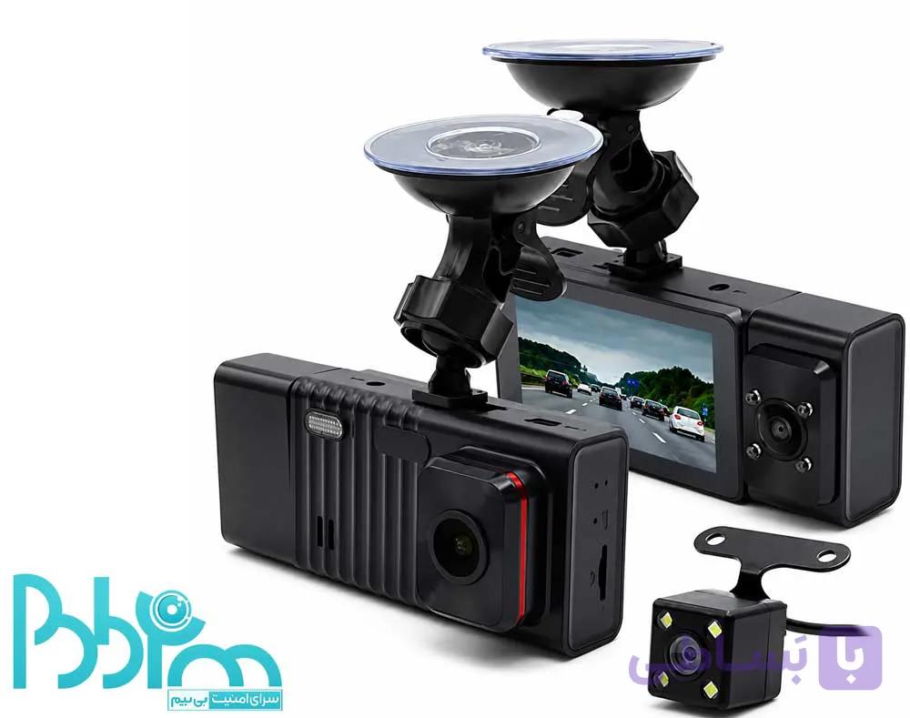 بی بیم خرید و فروش دوربین ثبت وقایع خودرو وای فای سه لنز مدل S4 در تهران — تصویر 1