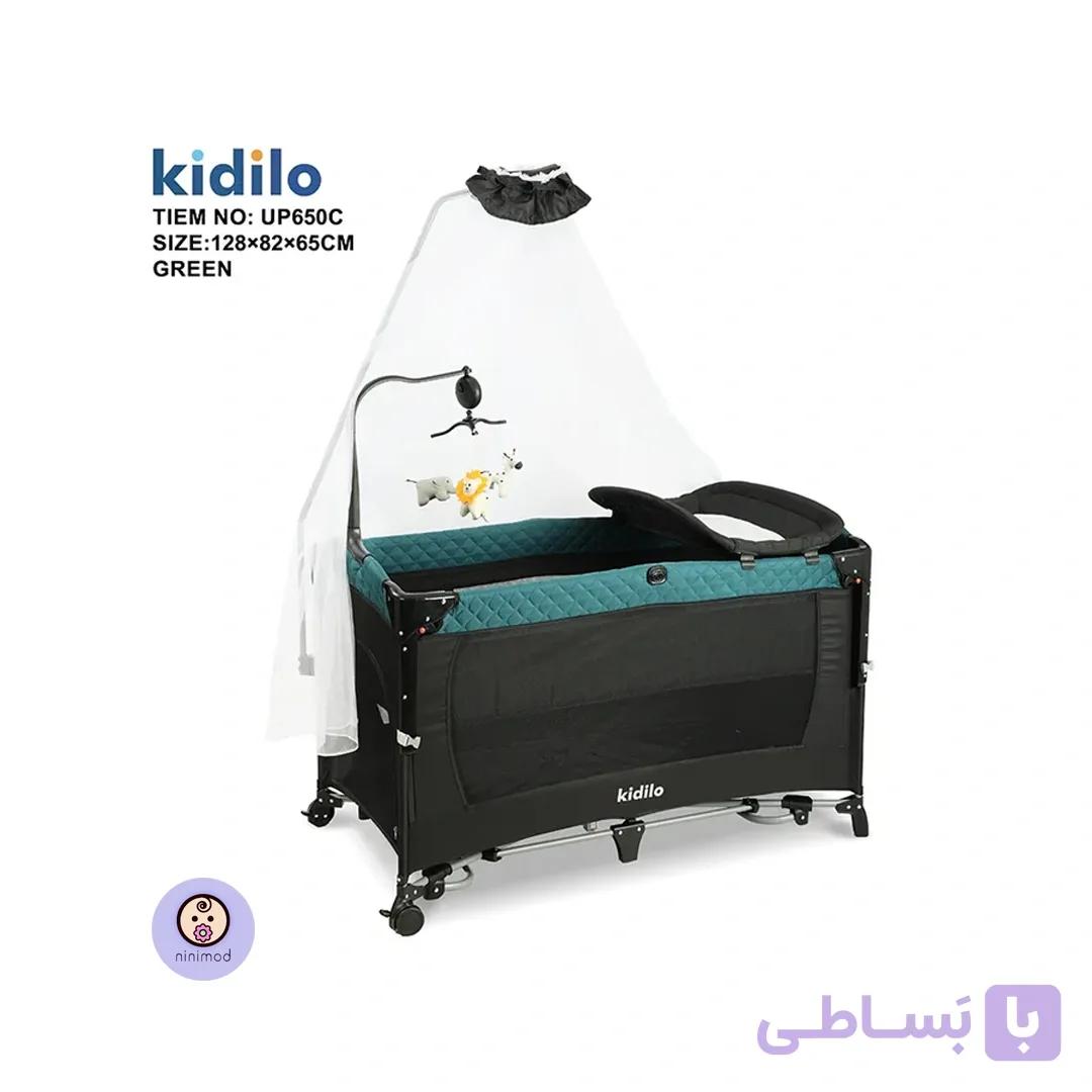 تخت و پارک بازی کودک کیدیلو مدل Kidilo UP650C — تصویر 1