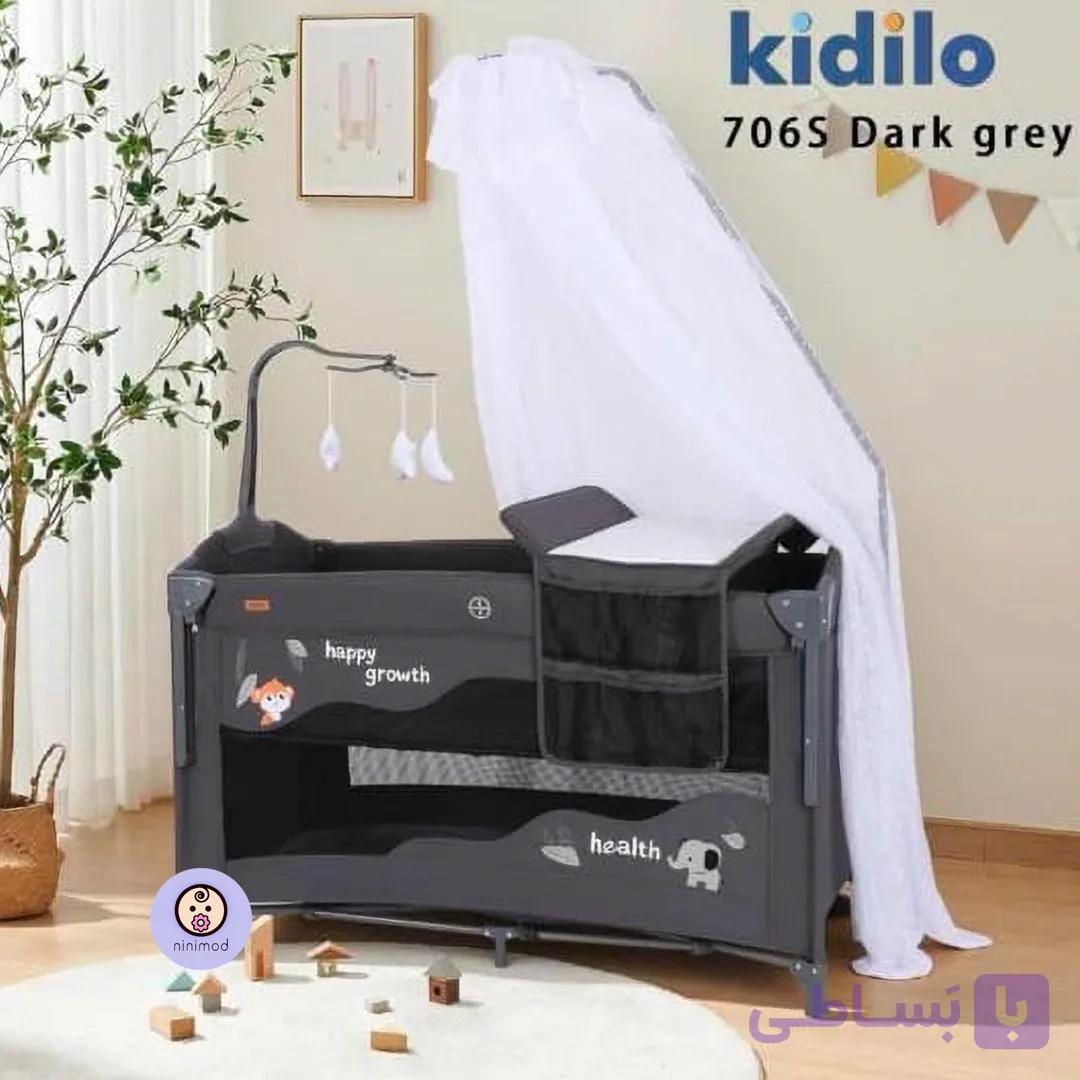تخت و پارک بازی کیدیلو مدل Kidilo 706S — تصویر 1