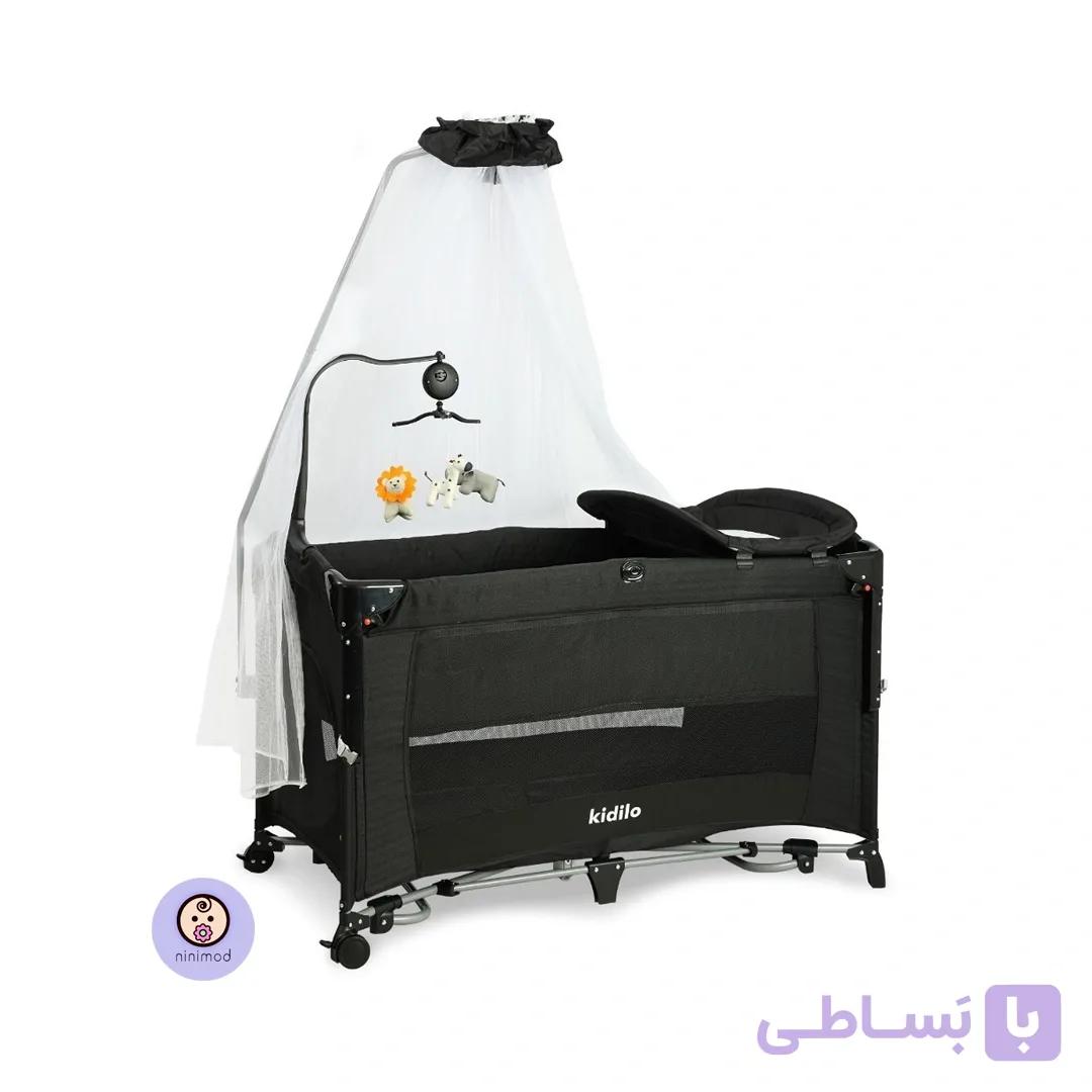 تخت و پارک بازی کودک کیدیلو مدل Kidilo UP650D — تصویر 1