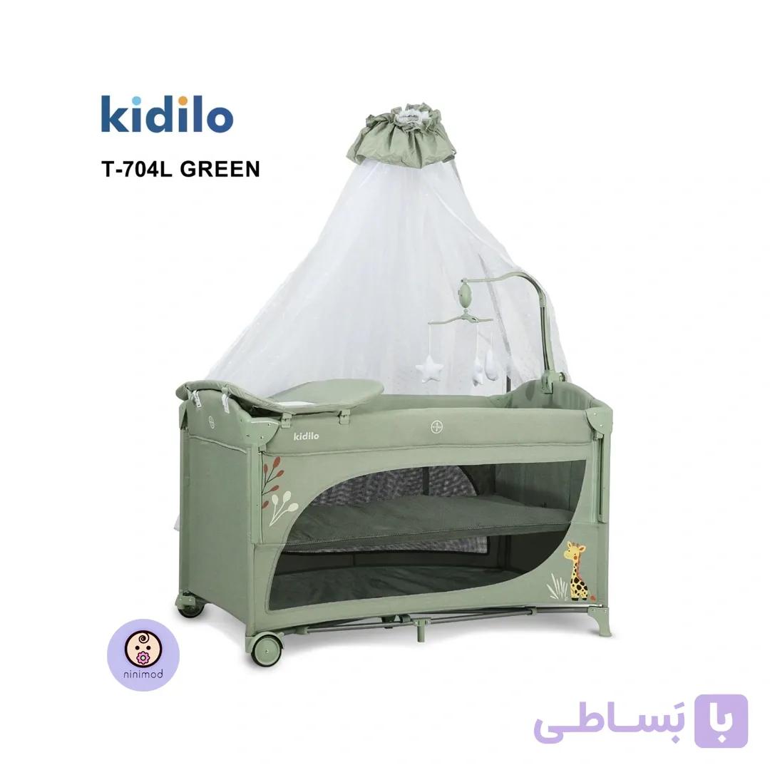 تخت و پارک بازی کیدیلو مدل Kidilo T-704L — تصویر 1