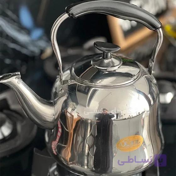 کتری استیل سوتی ، کتری لوله ای استیل در سایز های 2 لیتری و 3 لیتری