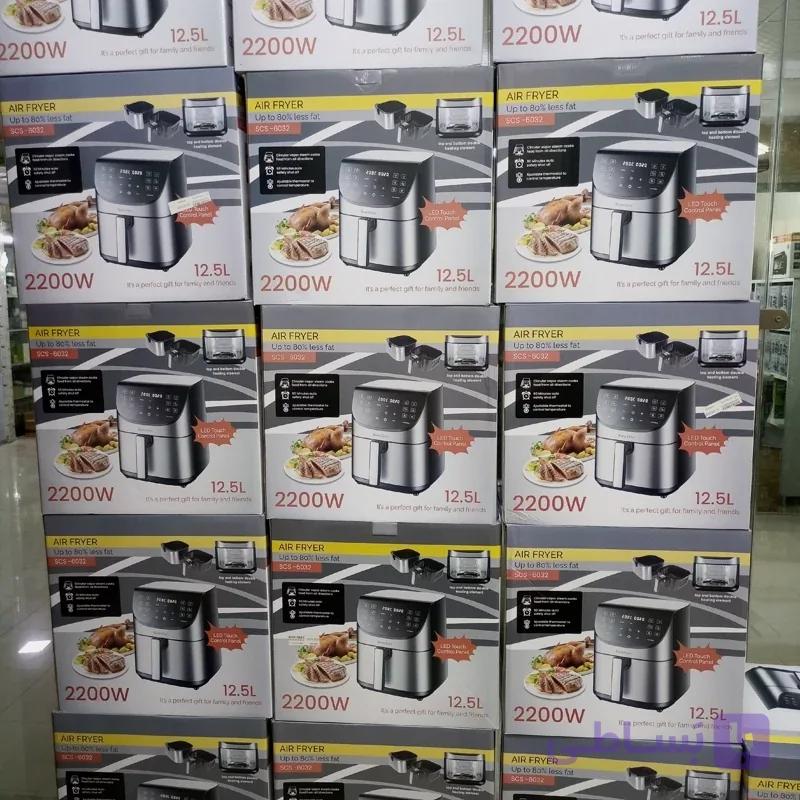 سرخ کن بدون روغن سیلور کرست مدل SCS6032 ظرفیت 12.5 لیتر — تصویر 1