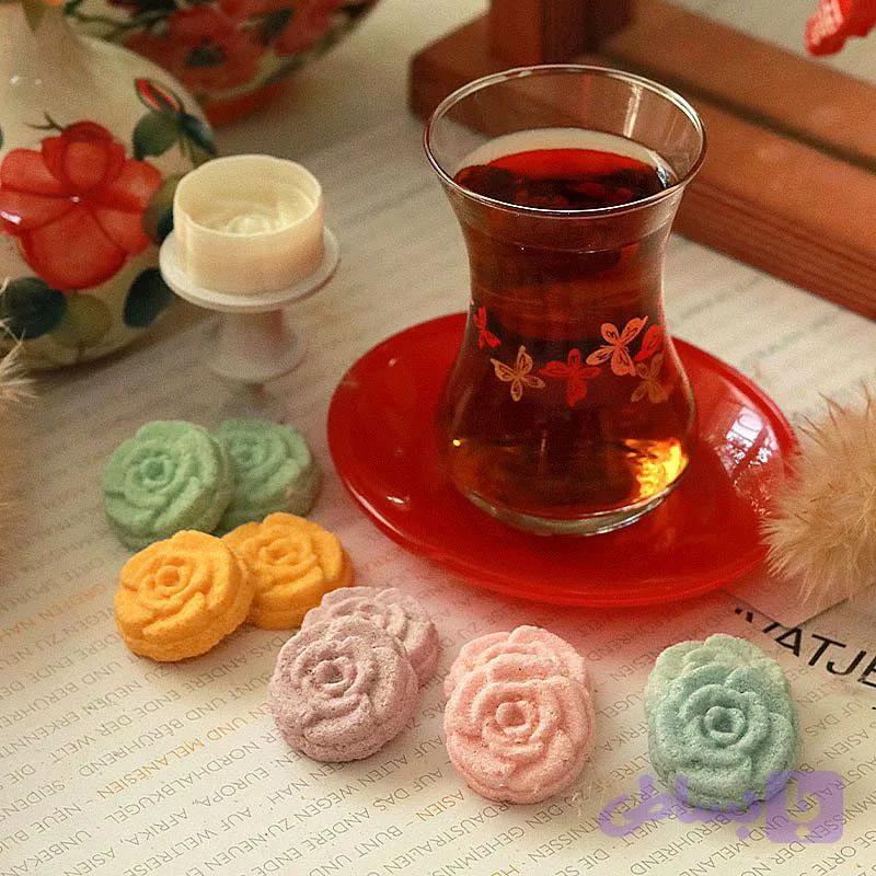 قالب فشاری نبات گل رز – nb101 — تصویر 1