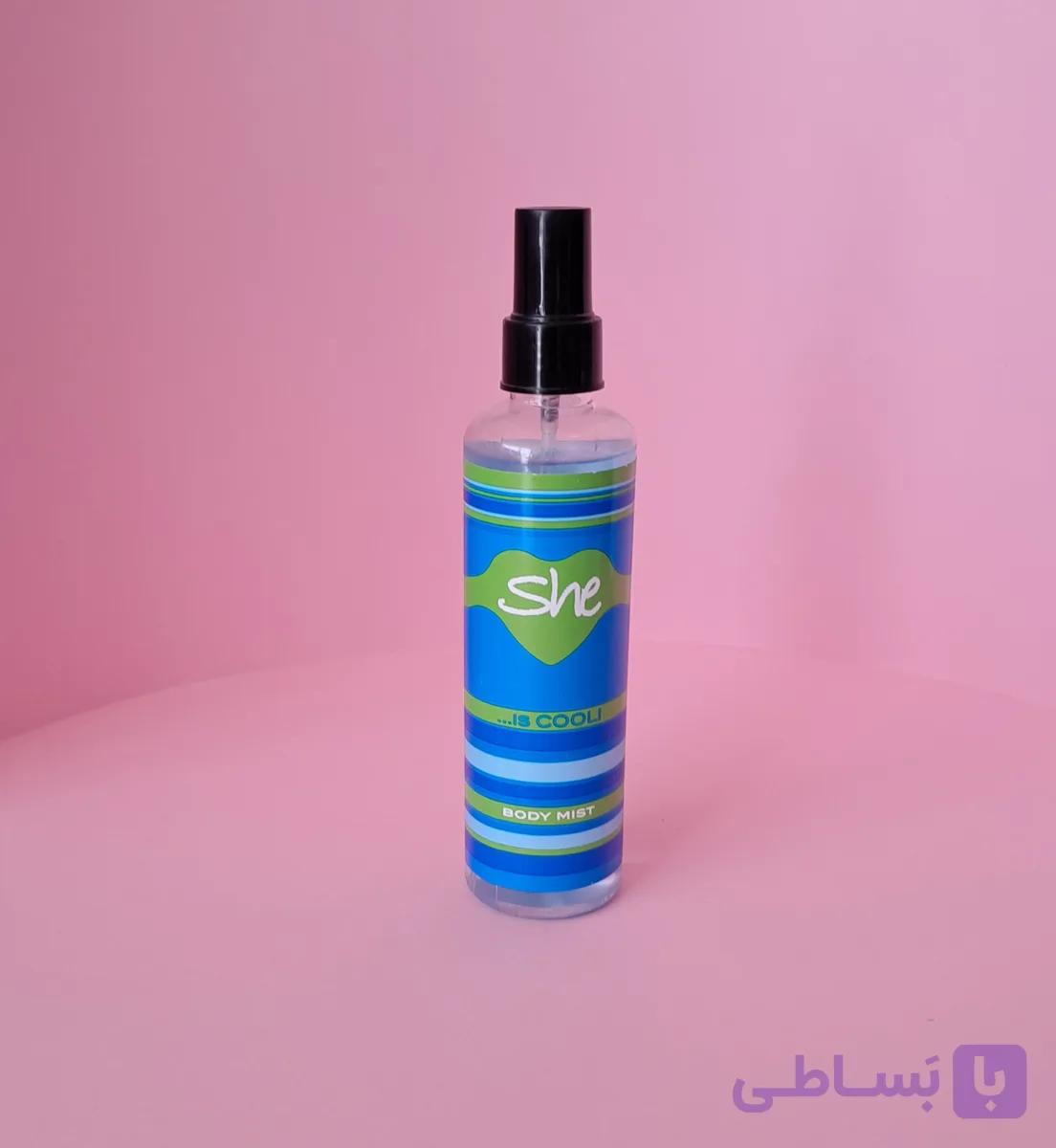 بادی میست زنانه شی مدل Is cool حجم ۲۲۰ میل