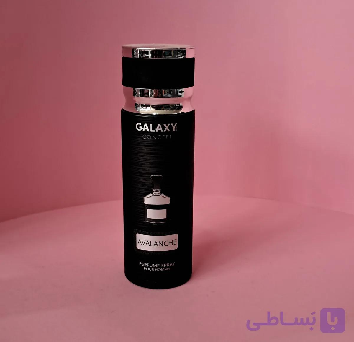 اسپری خوشبو کننده مردانه گلکسی GALAXY مدل AVALANCHE حجم ۲۰۰ml