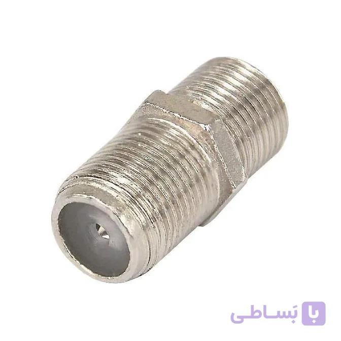فیش دو سر مادگی آنتن مدل رابط رسیوری | فلزی استیل | اتصال کابل کواکسیال