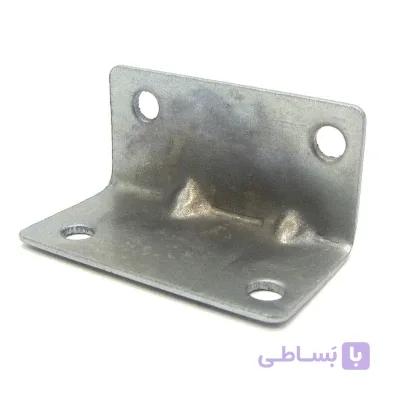 بست گونیا فلزی ۴ پیچ | آهن ۱.۲۵ میلی‌متر | سایز 30 و 35 میلی‌متر | نقره‌ای