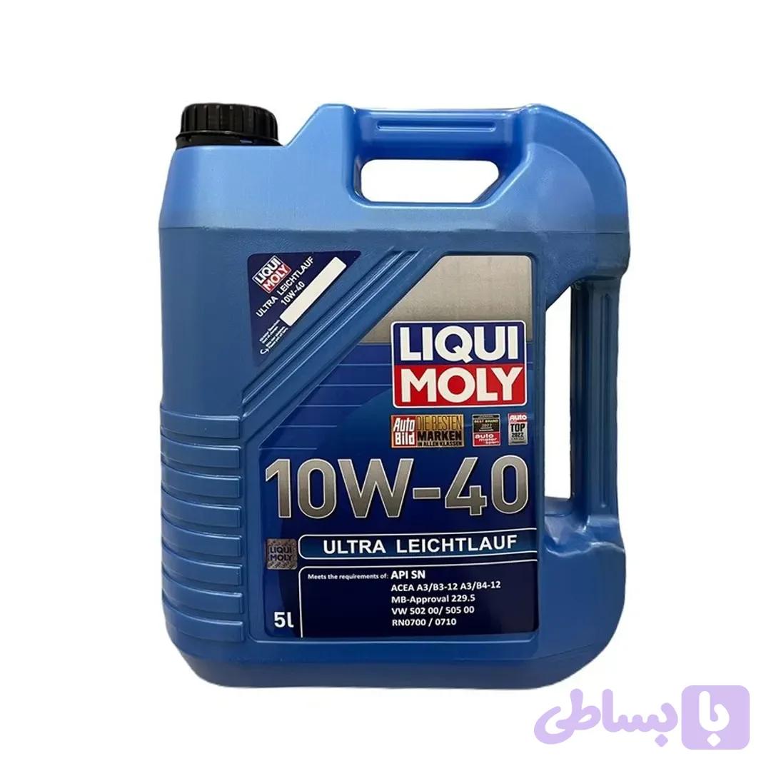 روغن موتور 10W-40SN برند لیکومولی تمام سنتتیک 5 لیتری — تصویر 1