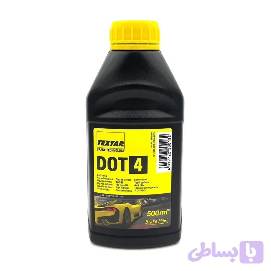 روغن ترمز DOT4 برند تکستار 500 میلی لیتر — تصویر 1