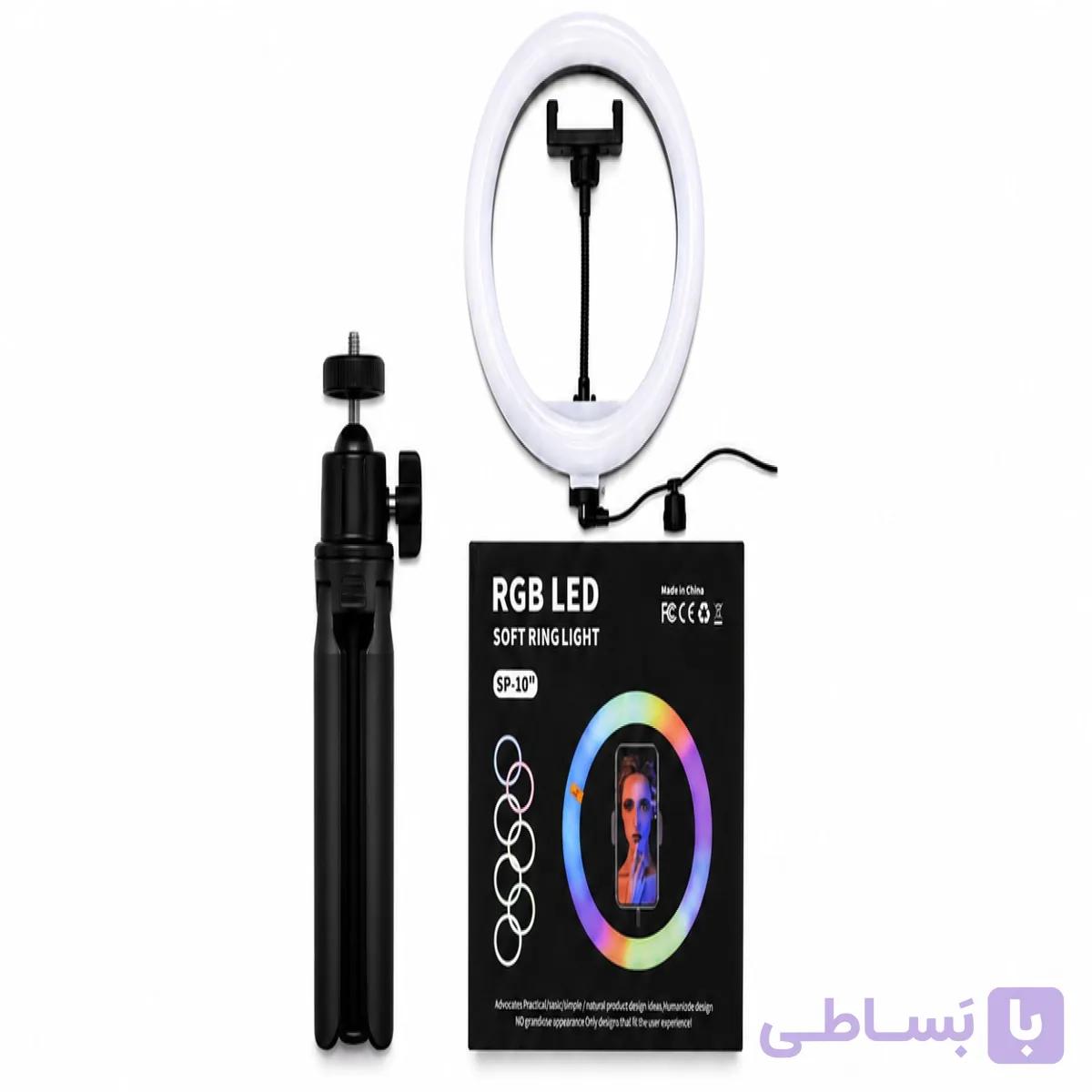رینگ لایت RGB مدل sp-10 — تصویر 1