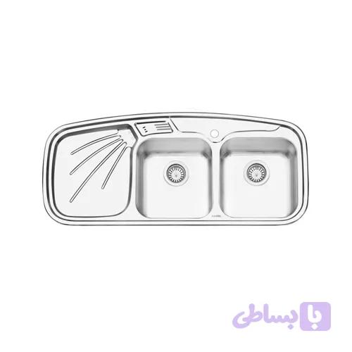 سینک توکار ایلیا استیل مدل ۴۰۱۳ — تصویر 1