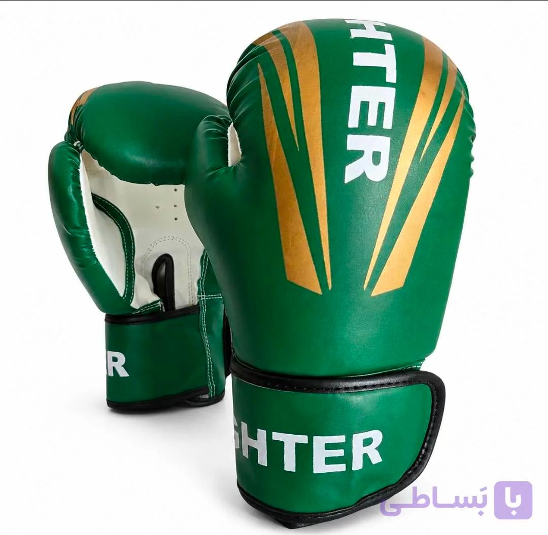 دستکش بوکس فومی فایتر FIGHTERپاکستانی — تصویر 1