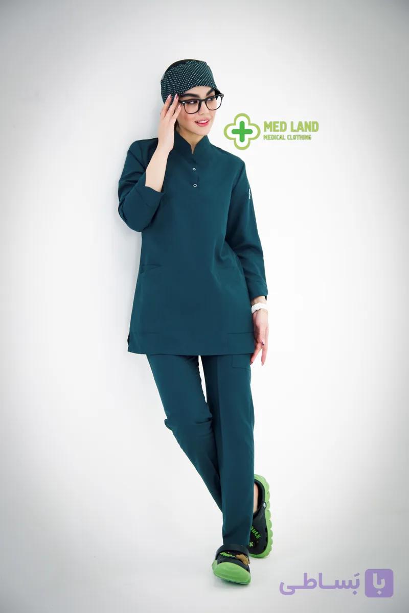 اسکراب شلوار زنانه مدل بهاره جنس ترگال