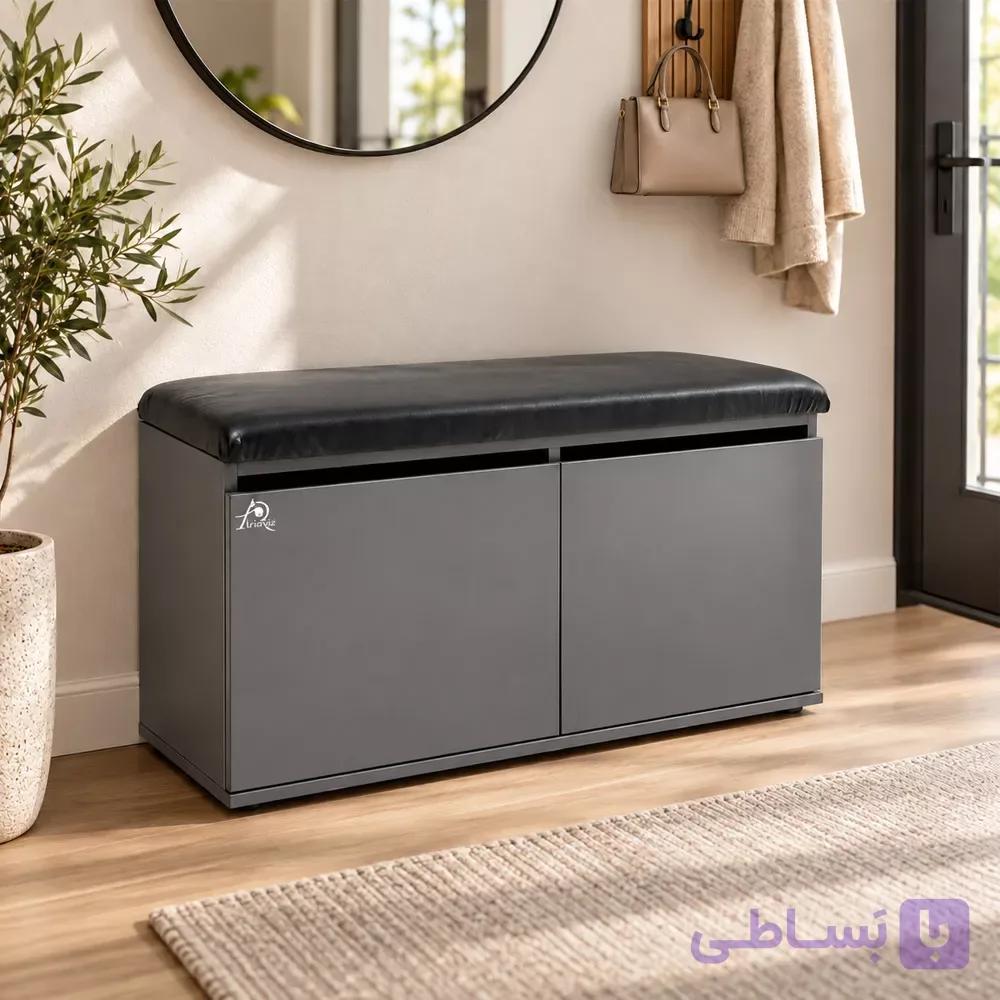 جاکفشی نشیمن دار چرمی کد G810 Plus — تصویر 1