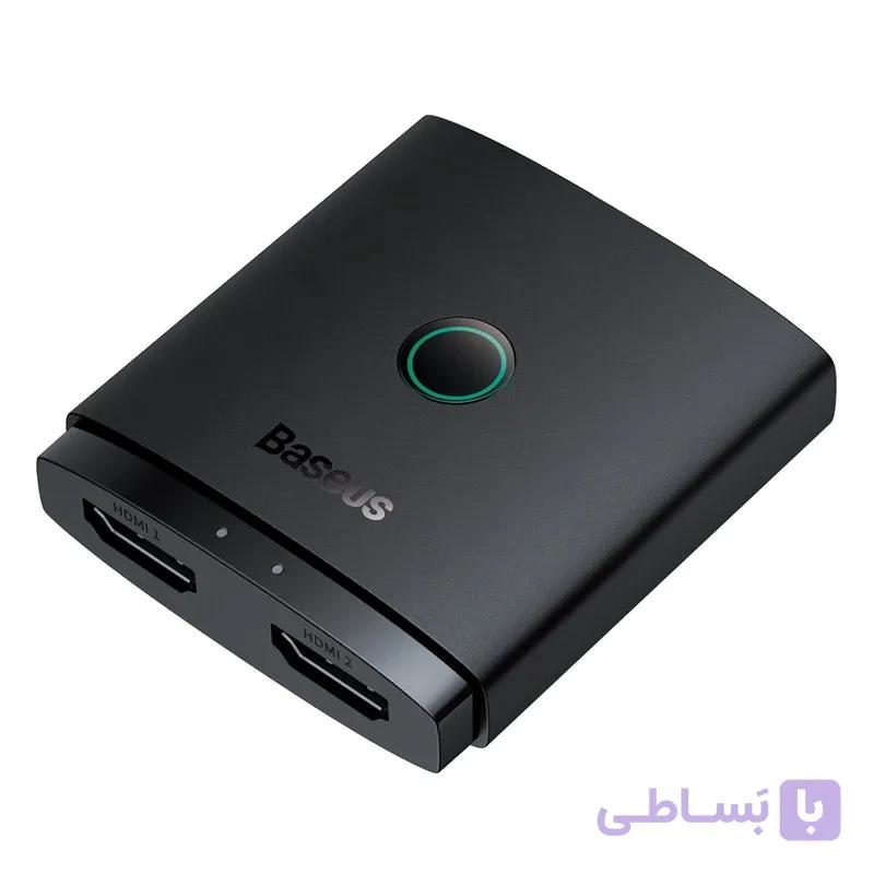 سوئیچ 1 پورت به 2 پورت HDMI بیسوس مدل AIRJOY
