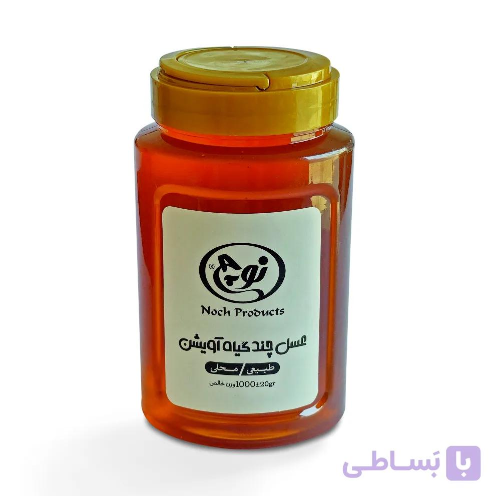 عسل نوچ چند گیاه 1000 گرم — تصویر 1