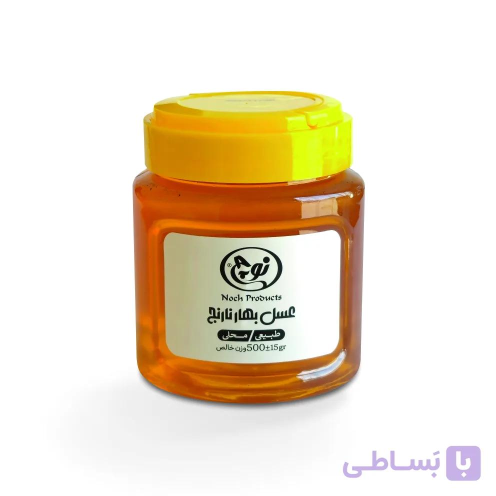 عسل نوچ بهار نارنج 500 گرم — تصویر 1