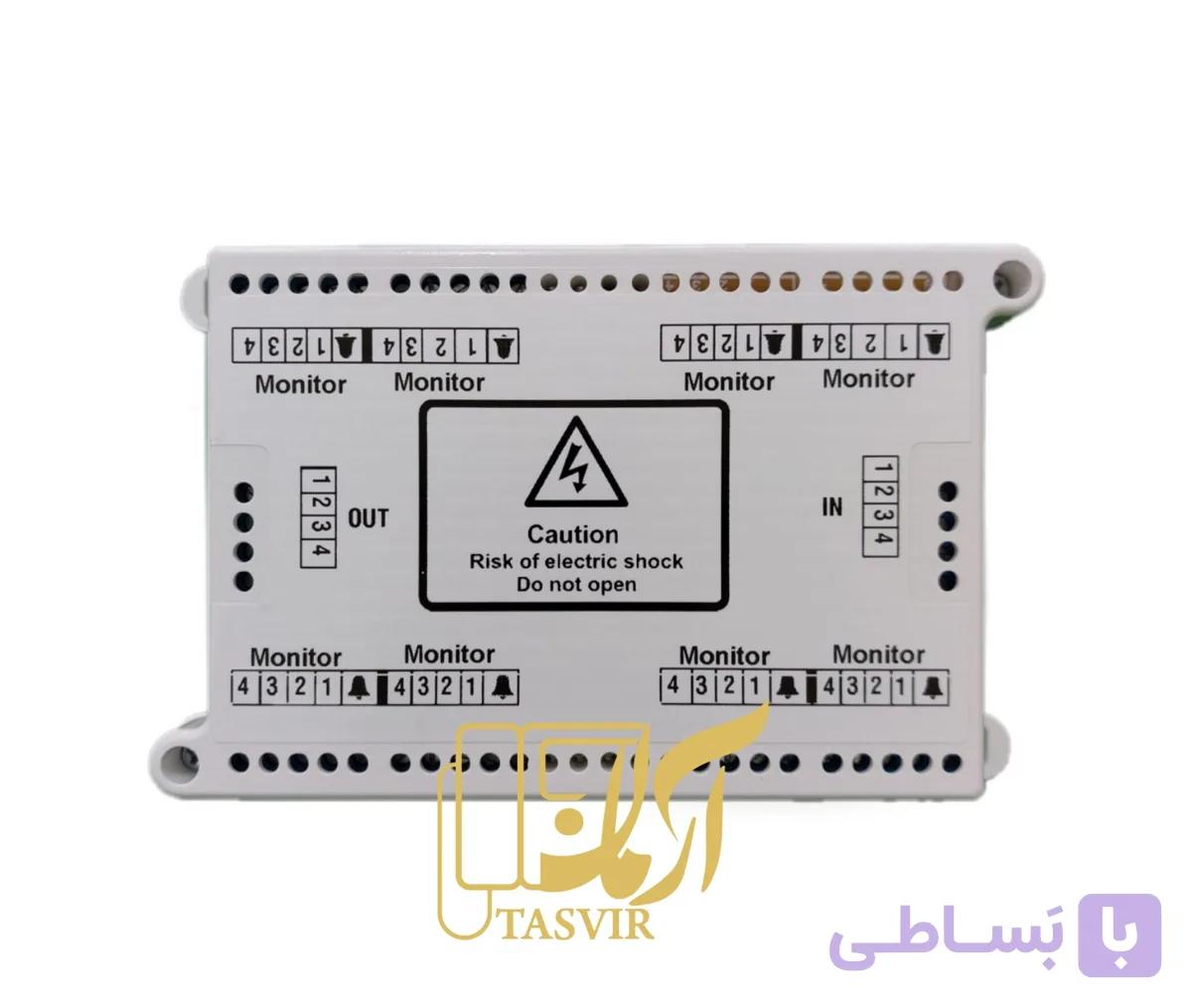 سوئیچر مرکزی آیفون تصویری کوماکس ۶ کاناله