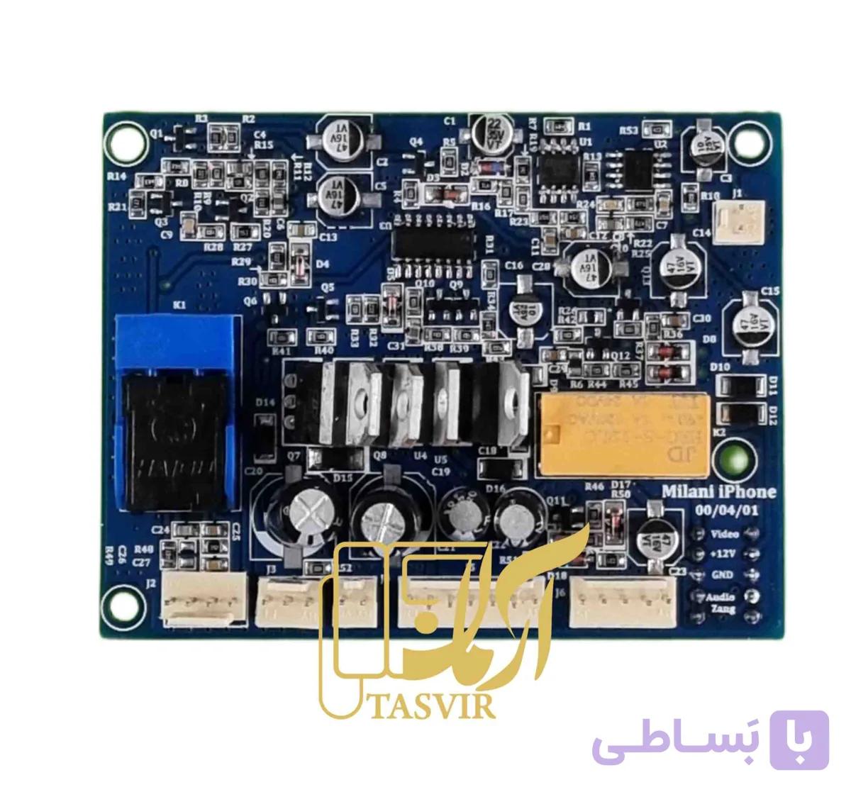 برد قلاب آیفون تصویری مانیتور تابا 1090