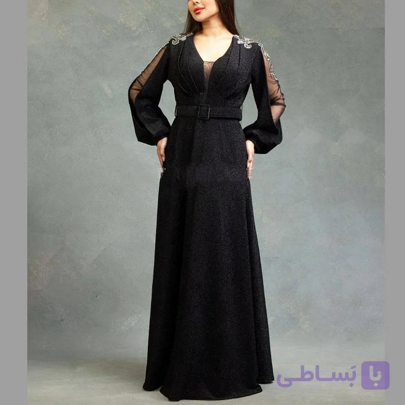 پیراهن مجلسی زنانه سایز بزرگ (بیگسایز). 38 تا 54. جنس لمه.