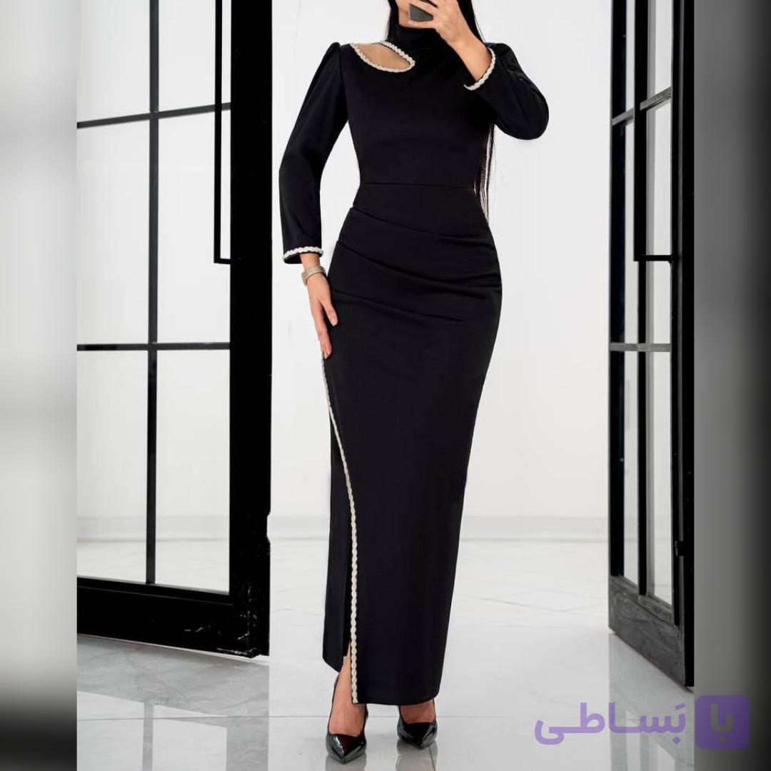 پیراهن ماکسی میدی مجلسی زنانه. 38 تا 52. غواصی و خرجکار نگین