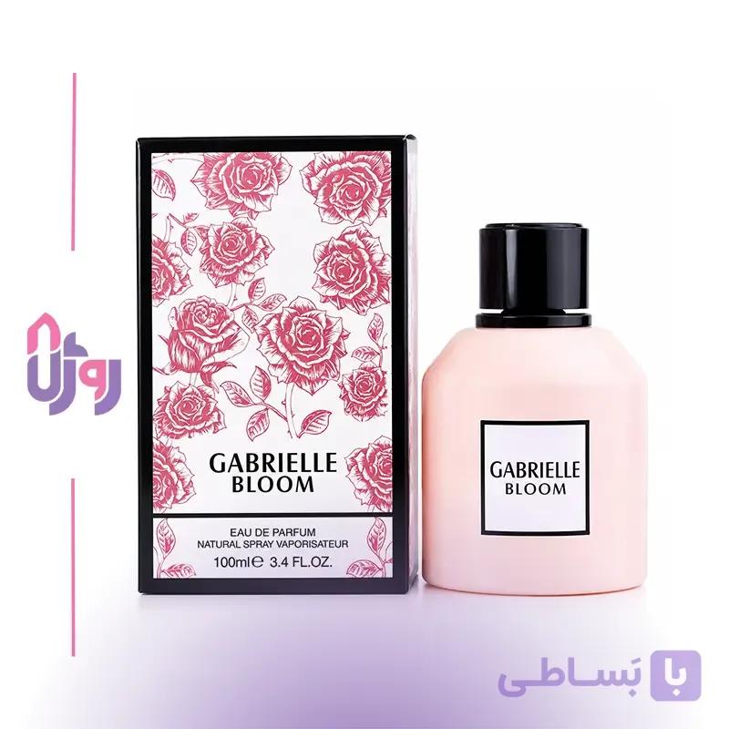 عطر ادوپرفیوم زنانه فراگرنس ورد Fragrance World مدل گابریل بلوم Gabrielle Bloom حجم 100 میلی‌لیتر — تصویر 1