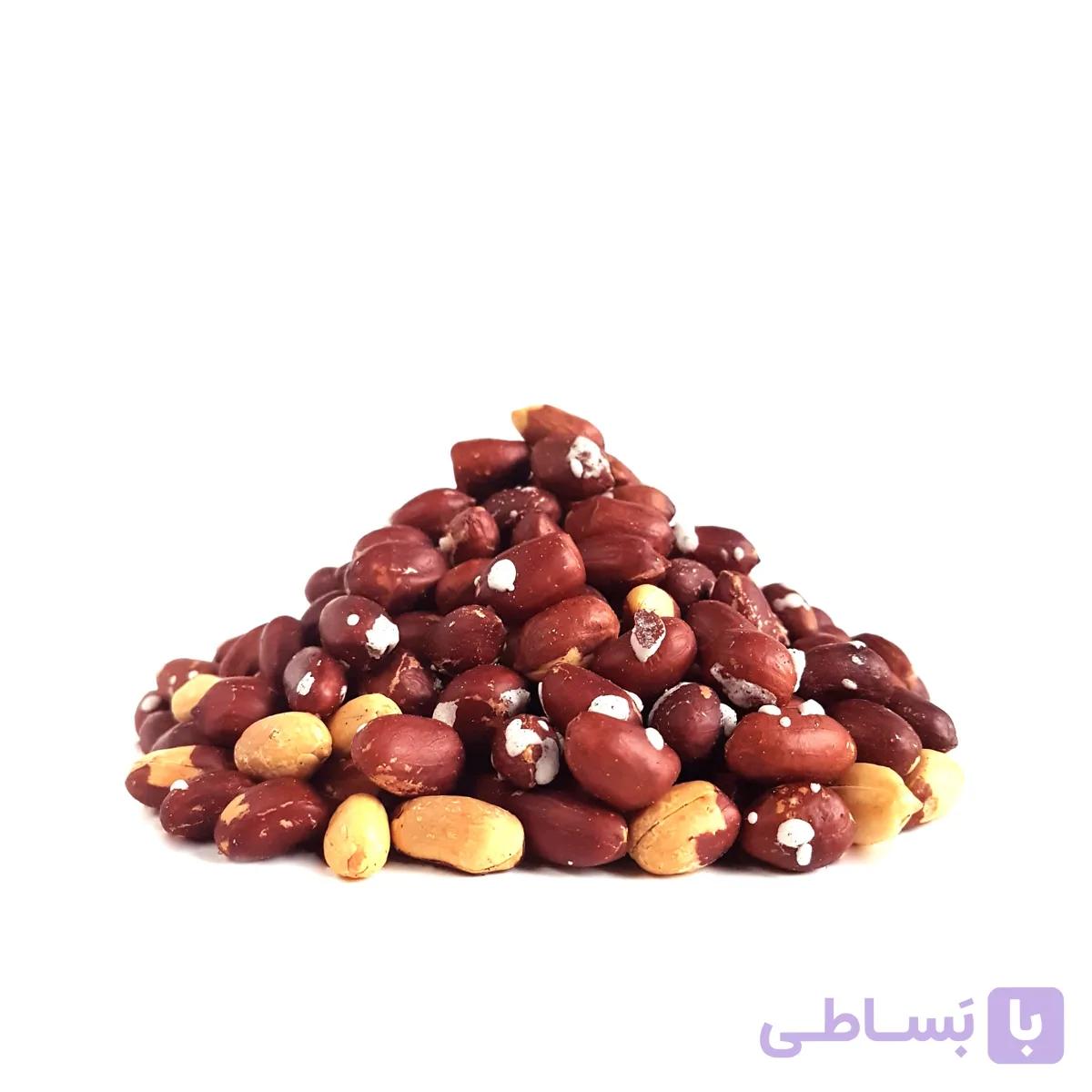 مغز بادام زمینی دو آتشه