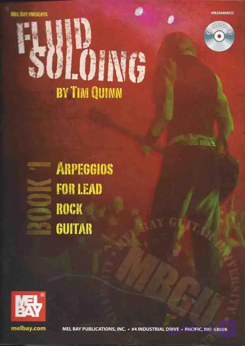 دانلود کتاب تمرین‌های آرپژ برای گیتار راک | Tim Quinn_Arpeggios For Lead Rock Guitar — تصویر 1