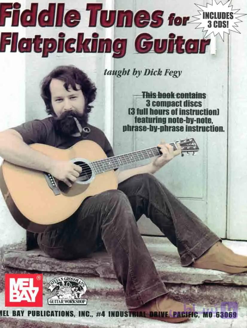 دانلود کتاب آموزش فلت‌پیکینگ گیتار | Dick Fegy_Fiddle Tunes for Flatpicking Guitar